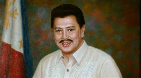 Joseph Estrada sworn in as president of Philippines .
